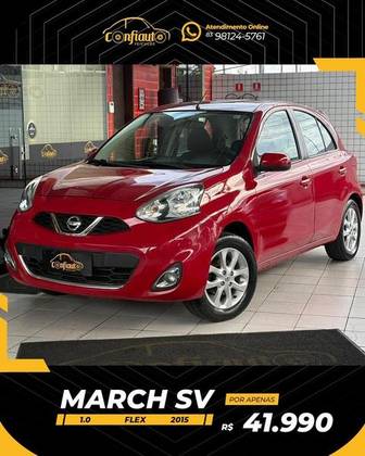 NISSAN MARCH 1.0 SV 12V FLEX 4P MANUAL